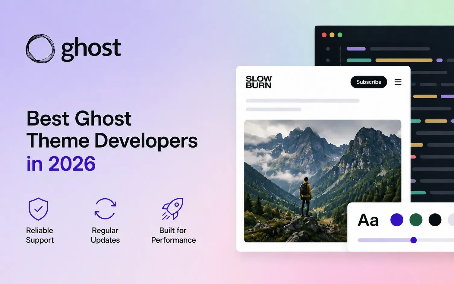 Best Ghost Theme Developers in 2026