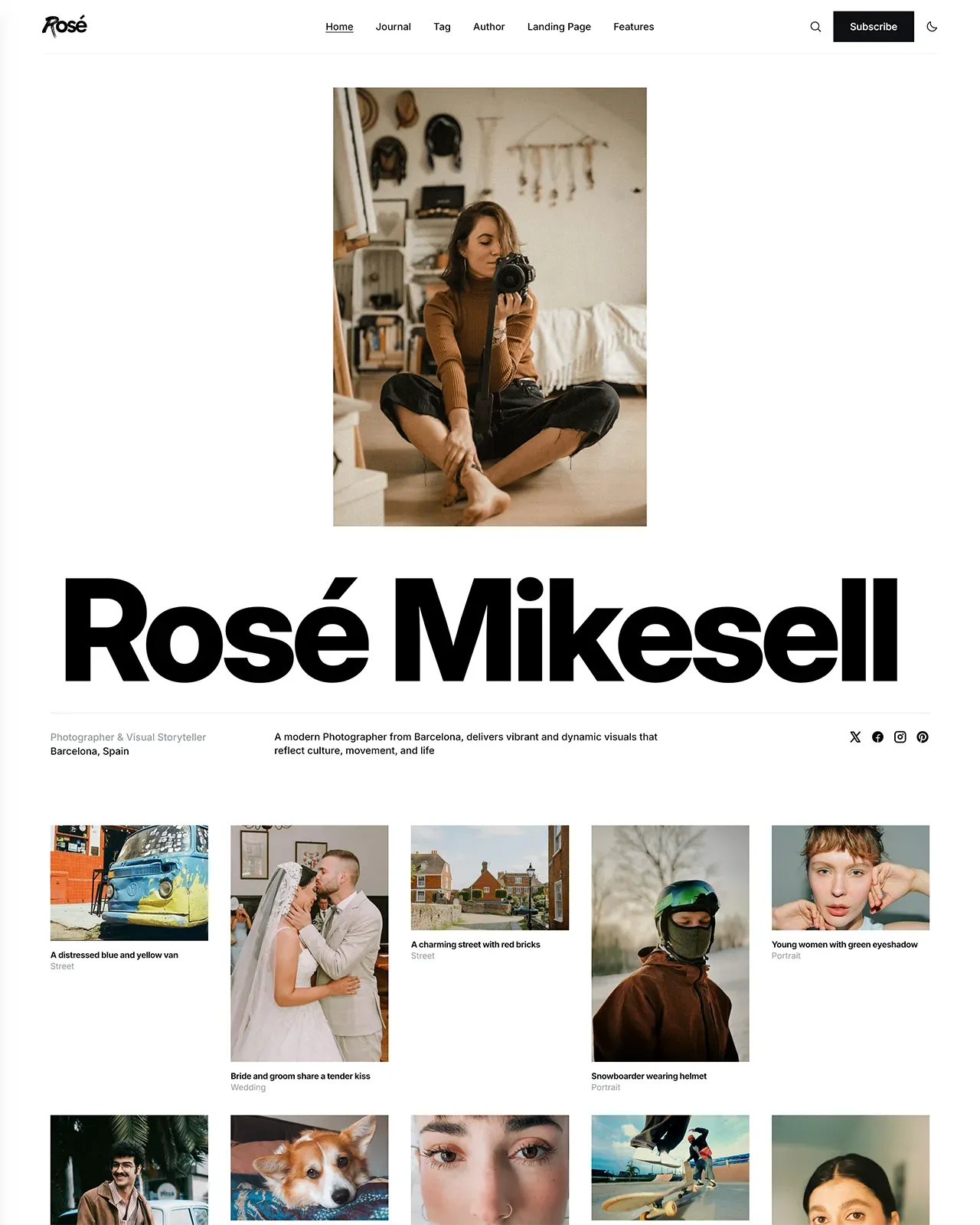 Rose Ghost Theme