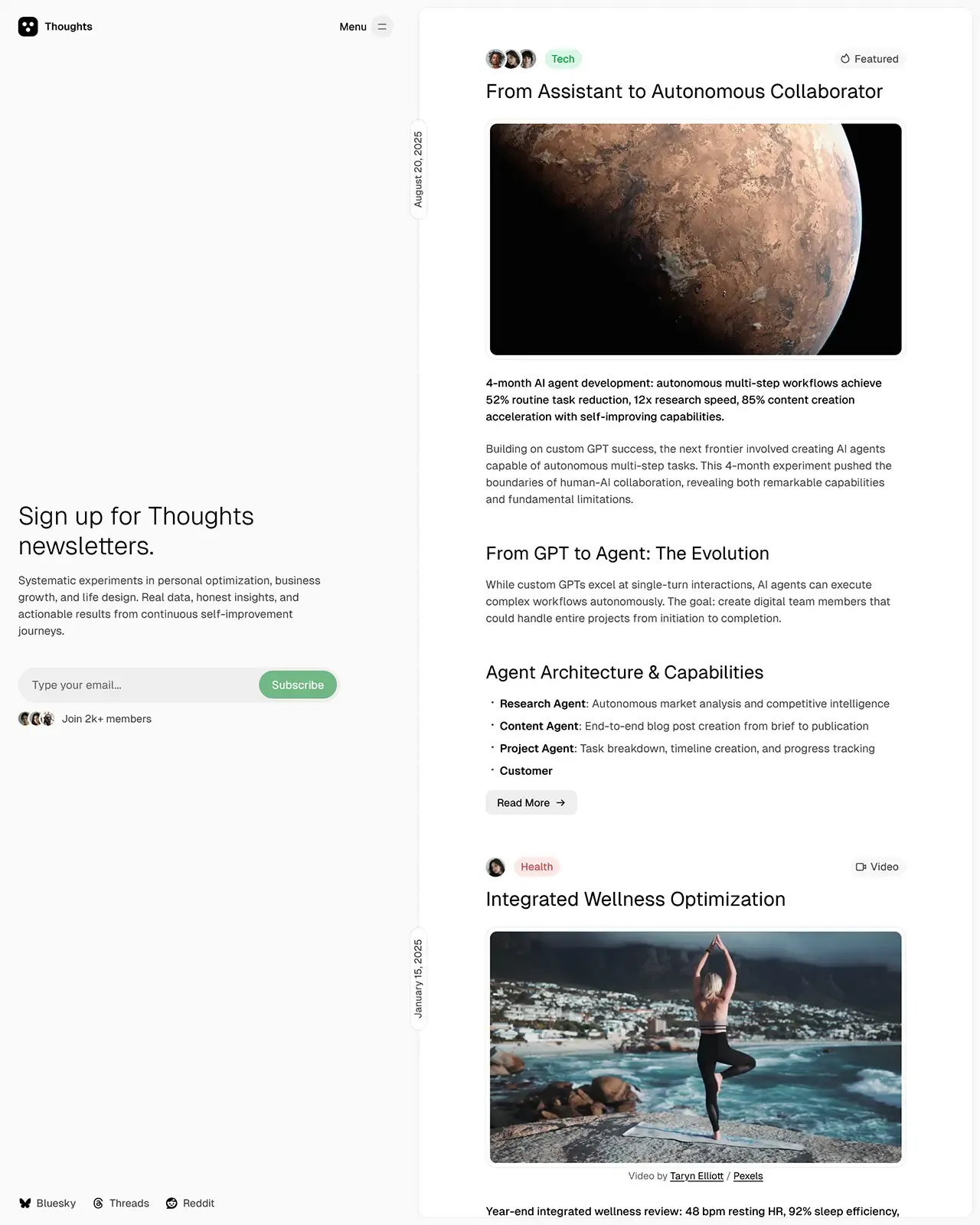 Thoughts Ghost Theme